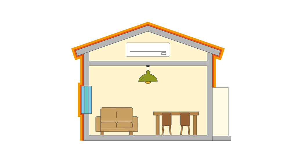 Energy saving-home